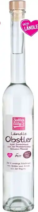 Sutterlüty 3 Sutterlüty's Bodensee Obstler 250 ml Angebot