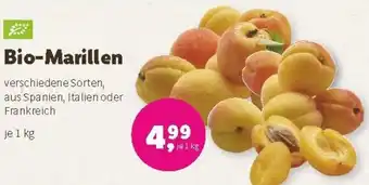 Denn's Biomarkt Bio-Marillen verschiedene Sorten, aus Spanien, Italien oder Frankreich je 1 kg Angebot