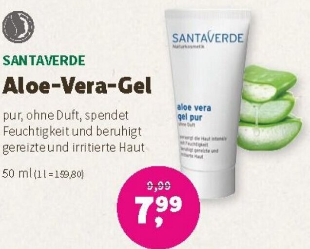Denn's Biomarkt Aloe-Vera-Gel 50 ml Angebot
