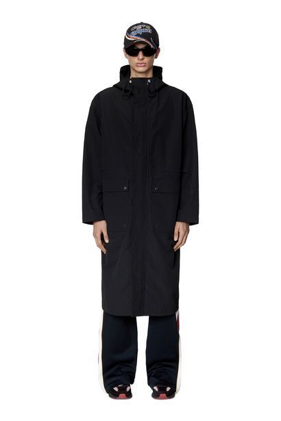 Diesel Parka aus recyceltem nylon Angebot