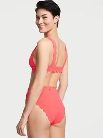 Victoria's Secret Scallop high-waist cheeky bikini bottom Angebot