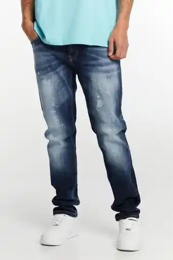 New Yorker Slim fit jeans mit destroys Angebot