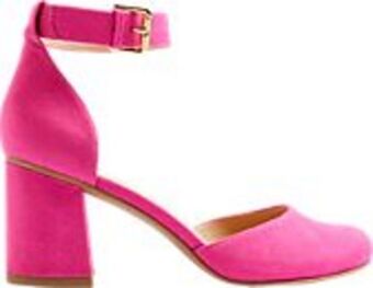 Deichmann Pumps in pink mit fessel Angebot