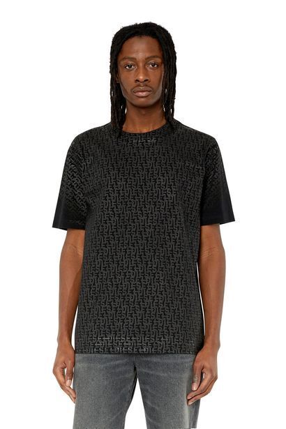 Diesel T-shirt mit monogram-print Angebot