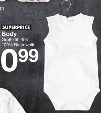 Zeeman Superprice Body Größe 50-104 Angebot