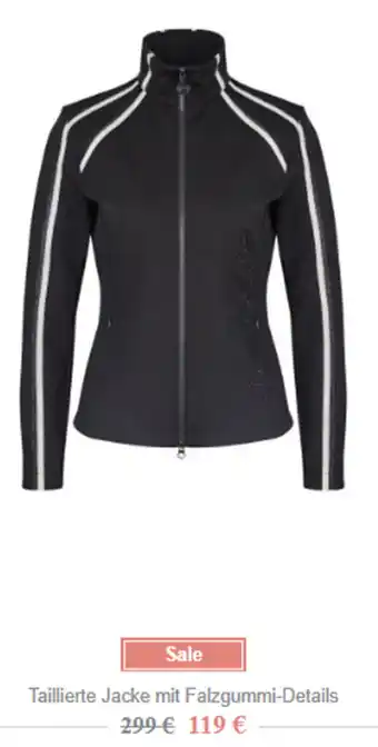 Sportalm Taillierte Jacke Mit Fatzgummi-Details Angebot