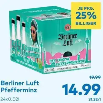 T&G Berliner Luft Pfefferminz 24x0.02L Angebot