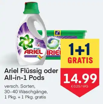 MPreis Ariel Flüssig Oder All-In-1 Pods Angebot