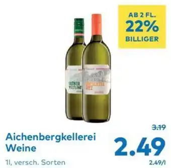 T&G Aichenbergkellerei Weine 1L, versch. Sorten Angebot