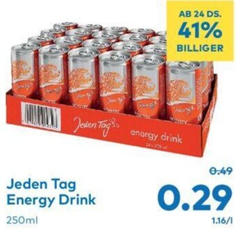 T&G Jeden Tag Energy Drink 250ml Angebot