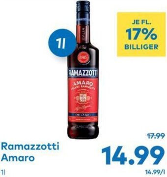 T&G Ramazzotti Amaro 1L Angebot