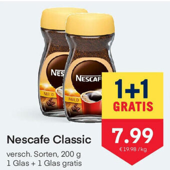 MPreis Nescafe Classic 200 g Angebot