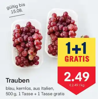 MPreis Trauben 500g Angebot