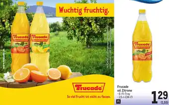 Metro Frucade od. Zitrone • 6-Fl-Tray • 1,5-I-EW-FI Angebot