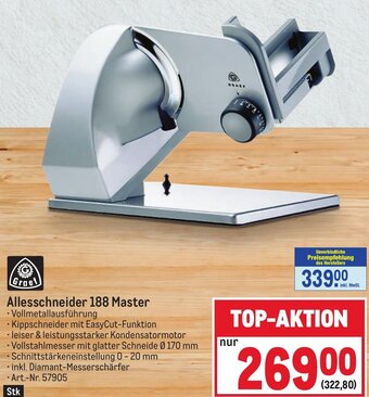 Metro Allesschneider 188 Master Angebot