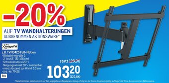 Metro z.B. TVM3425 Full-Motion Angebot