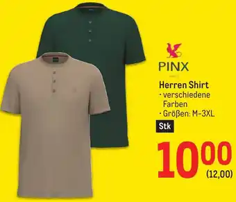 Metro PINX Herren Shirt • Größen: M-3XL Angebot
