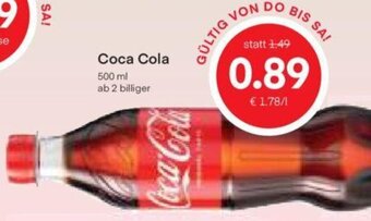 MPreis Coca Cola 500 ml Angebot