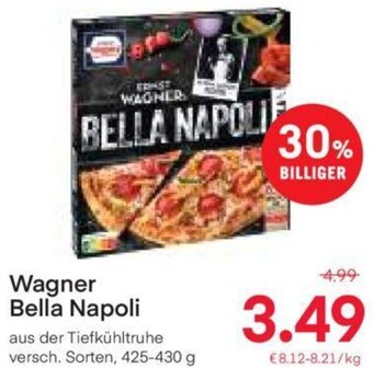 MPreis Wagner Bella Napoli aus der Tiefkühltruhe versch. Sorten, 425-430 g Angebot