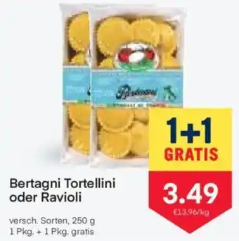 MPreis Bertagni Tortellini oder Ravioli versch. Sorten, 250 g Angebot