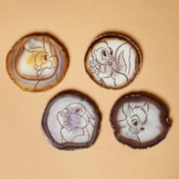 Disney Store Disney parks - bambi - comfy und cosy kollektion - untersetzer, 4er-set Angebot