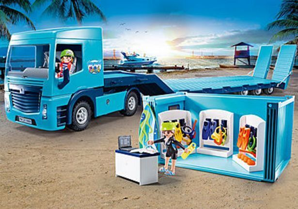 Playmobil 70959 playmobil-funpark tieflader mit container Angebot