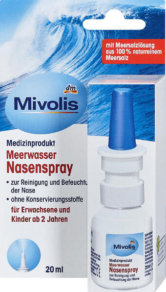 dm Mivolis meerwasser nasenspray Angebot