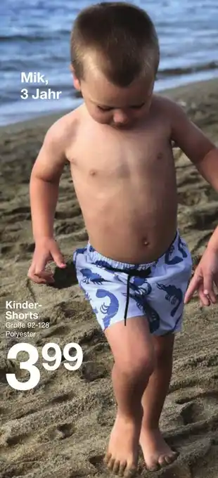 Zeeman Kinder Shorts Größe 92-128 Angebot