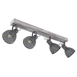 Möbelix Strahler 4-flammig verstellbar l: 80 cm Angebot