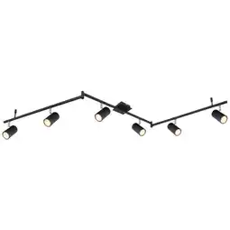 Möbelix Strahler 6-flammig verstellbar l: 180 cm Angebot