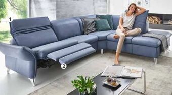 Polstermöbel Fischer Ecksofa leder Angebot