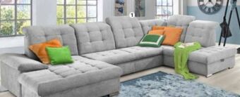 Polstermöbel Fischer Wohnlandschaft stoff Angebot