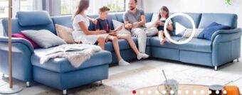 Polstermöbel Fischer Wohnlandschaft leder Angebot