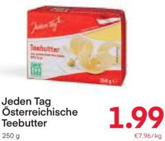 MPreis Jeden Tag Österreichische Teebutter 250 g Angebot