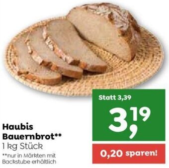 ADEG Haubis Bauernbrot** 1 kg Stück Angebot