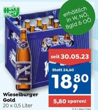 ADEG Wieselburger Gold 20 x 0,5 Liter Angebot
