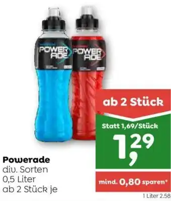 ADEG Powerade div. Sorten 0,5 Liter Angebot