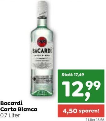 ADEG Bacardi Carta Blanca 0,7 Liter Angebot