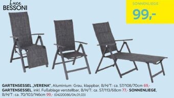 Möbelix GARTENSESSEL VERENA" Angebot