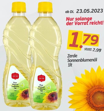 ETSAN Zerde Sonnenblumenöl 1lt Angebot