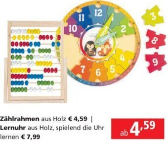 Pagro Diskont Zählrahmen aus Holz Angebot