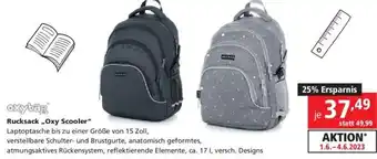 Pagro Diskont oxybag Rucksack ,,Oxy Scooler" Angebot
