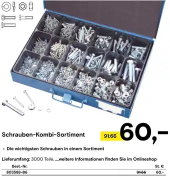 Conrad Schrauben-Kombi-Sortiment Angebot