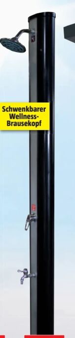 Bauhaus Solardusche alu-style Angebot