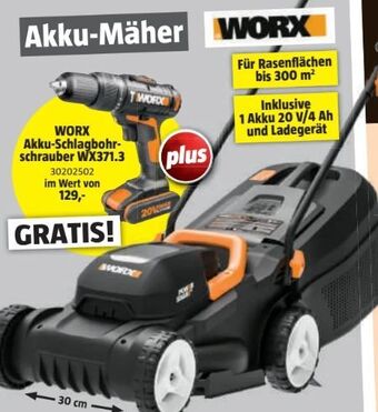 Bauhaus Akku-rasenmäher powershare wg730e Angebot