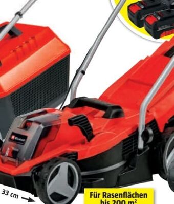 Bauhaus Akku-rasenmäher ge-cm 18/33 li set Angebot