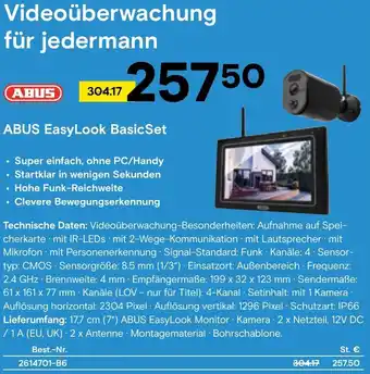 Conrad ABUS EasyLook Basic Set Angebot