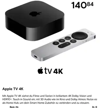 Conrad Apple TV 4K Angebot