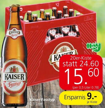 Spar Kaiser Fasstyp 0,5 Liter Angebot