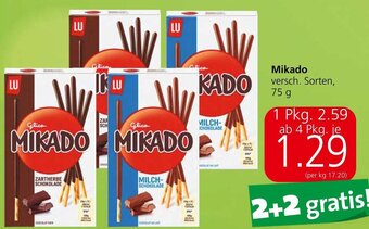 Spar Mikado versch. Sorten, 75 g Angebot